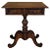 Italian Walnut Side Table, 1890s For Sale - Image 9 of 9