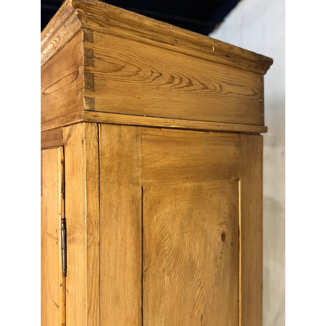 Dutch Knockdown Pine Wardrobe | Circa 1880 For Sale - Image 6 of 18