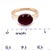 Natural Ruby Ring 6.5 14k Yellow Gold 4.51 TCW Certified For Sale - Image 17 of 18