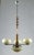 Art Deco Hanging Lamp in Metal and Glass For Sale - Image 9 of 9