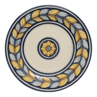 Large Spanish Triana Charger Plate For Sale