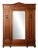 Louis XVI Style Wardrobe in Mahogany For Sale