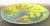 Antique Yellow Hand Painted Japanese Porcelain Dogwood Bird of Paradise Plate For Sale - Image 4 of 7