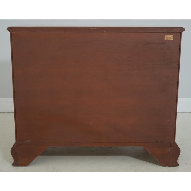 Baker 2 Over 3 Drawer Chippendale Mahogany Dresser For Sale - Image 16 of 17