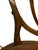 Cinnamon Pair of Antique 19th Century English Federal Hepplewhite Caned Side Chairs For Sale - Image 8 of 14