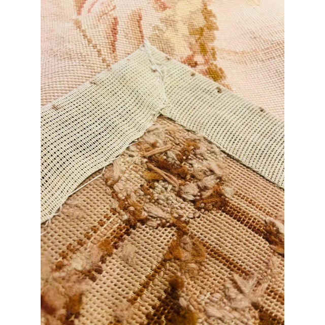 2020s Fine Hand Knotted Flat Weave Aubusson Rug For Sale - Image 9 of 11