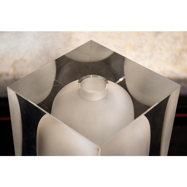 Rosenthal Block Glass Vase from Rosenthal Studio Line, 2000s For Sale - Image 4 of 8