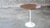 Brown 1960s Tulip Side Table by Eero Saarinen for Knoll Associates For Sale - Image 8 of 12