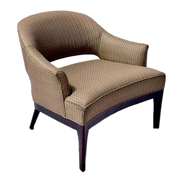 Thomas O'Brien Continental Club Chair in the Manner of Erwin Lambeth For Sale