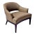 Thomas O'Brien Continental Club Chair in the Manner of Erwin Lambeth For Sale