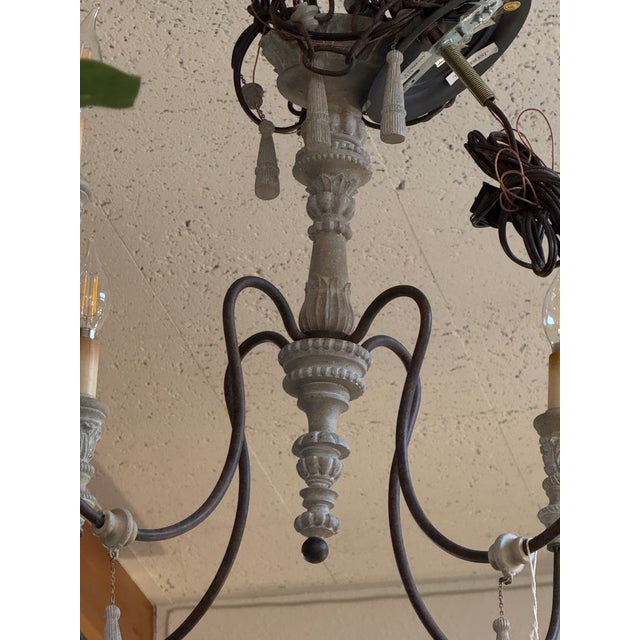 Metal Currey & Co. Hannah Chandelier, Petite For Sale - Image 7 of 13