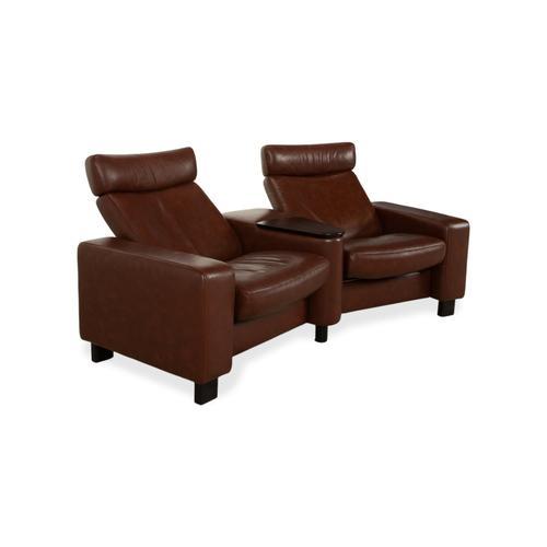 Arion Two-Seater Sofa in Leather from Stressless For Sale - Image 5 of 18