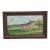 Roy Landenberger Framed Oil on Canvas Painting of Old Stone Mill - Signed For Sale