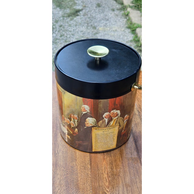 1940s Vintage Thermo-Serv Insulated Coffee Server & Ice Bucket Set – Colonial Williamsburg Collection For Sale - Image 5 of 18