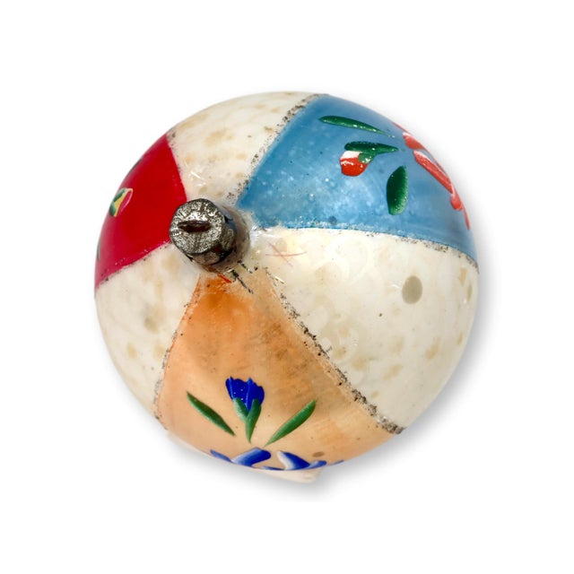 Vintage German Mercury Glass Ornaments S/3 For Sale - Image 9 of 9