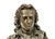 Bronze Bust of German Poet and Philosopher Friedrich Schiller by F. Barbedienne Foundry in France. This figure is...