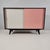Vintage Pink Commode in Oak, 1960s For Sale - Image 3 of 9