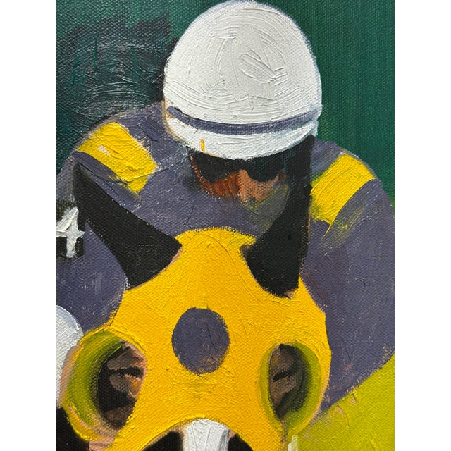 Brutalist For the Glory Expressionism Oil Painting For Sale - Image 3 of 6
