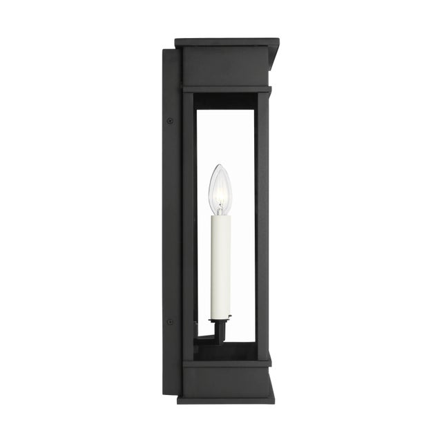 Treated to a textured black finish, Cupertino outdoor series from designer Chapman & Myers adds a classic note to its...