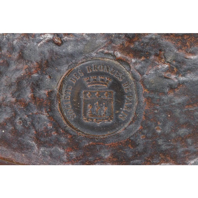 Le Garde Du Harem, a Monumental Orientalist Bronze Sculpture by G. Coudray C. 1880 For Sale - Image 12 of 12