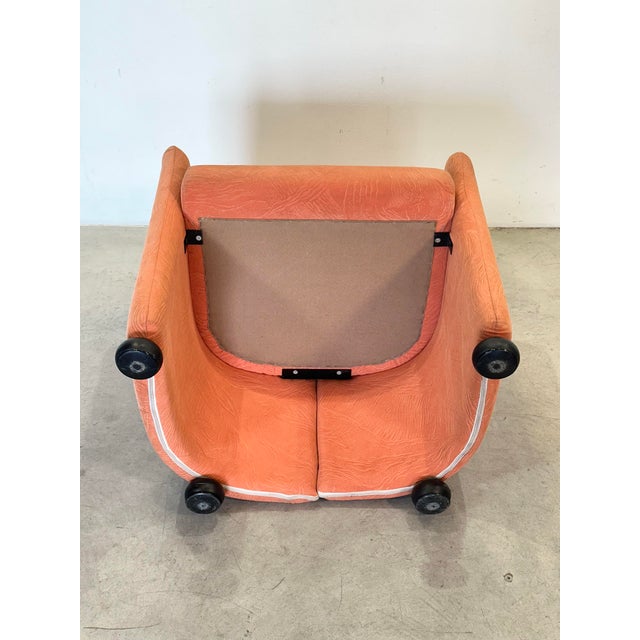 Vintage Fabric Armchairs, 1980s, Set of 10 For Sale - Image 15 of 18