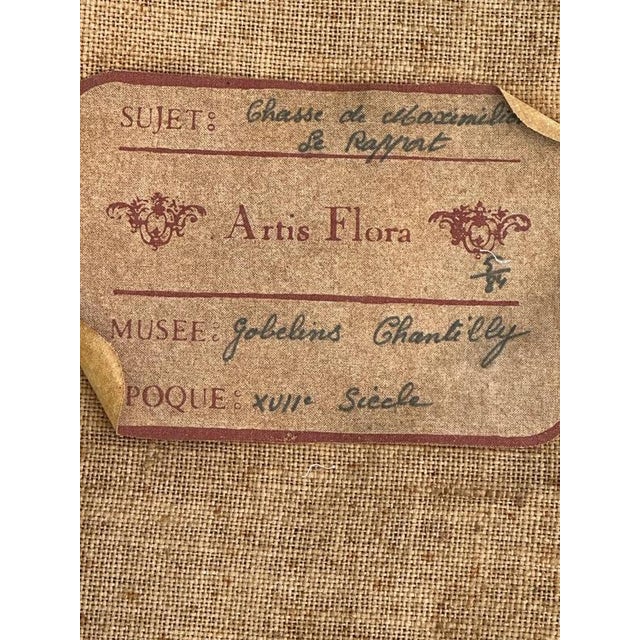 Vintage French Tapestry, 1970s For Sale - Image 18 of 18