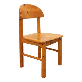 Vintage Scandinavian Chair in Pine by Rainer Daumiller, 1970s For Sale