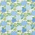 Sample - Schumacher Hydrangea Fabric in Porcelain For Sale