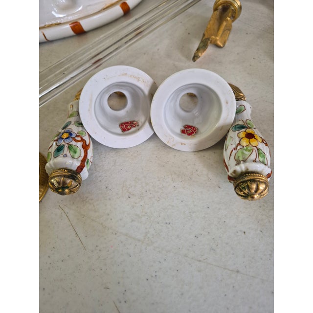 Sherle Wagner Handpainted Sink and Accessories For Sale - Image 14 of 17