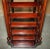 Tall Antique Georgian Style Mahogany Library Steps With Gallery Rail - 5'7" For Sale - Image 14 of 18