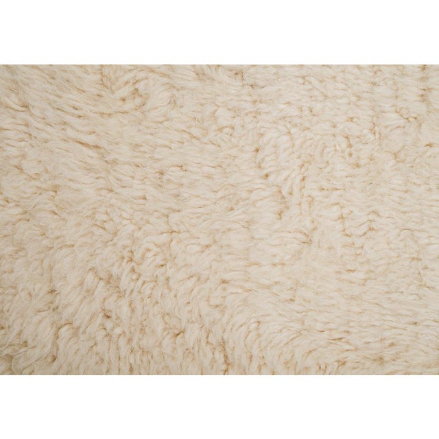 Contemporary Hand-Knotted Wool Rug by Azele Studio For Sale - Image 3 of 10