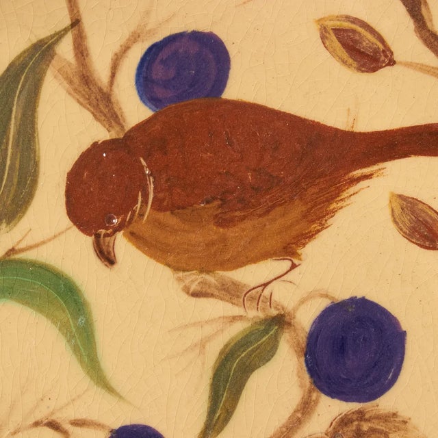 1960s Ceramic Traditional Hand Painted Plate by Diaz Costa, Catalan, 1960s For Sale - Image 5 of 10