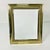 1980s Vintage Hollywood Regency Art Deco Lacquered Brass Tabletop Picture Frame, 8 X 10 For Sale - Image 4 of 10
