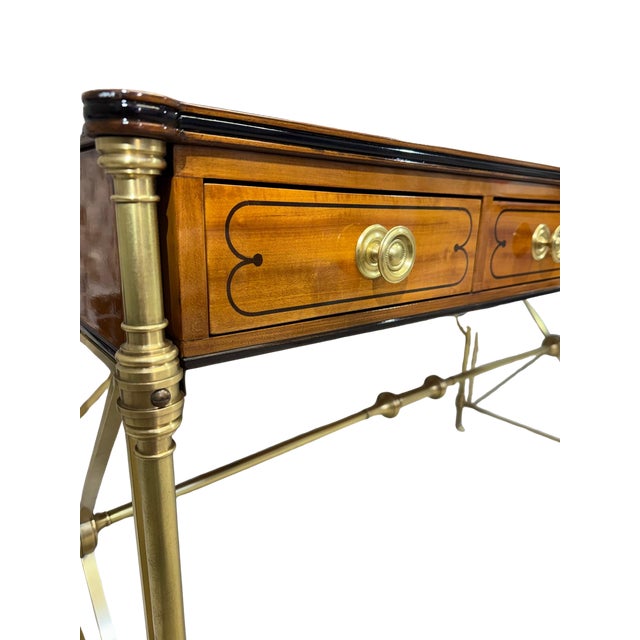 Wood Kittinger Writing Desk, American, Circa 1970 For Sale - Image 7 of 7