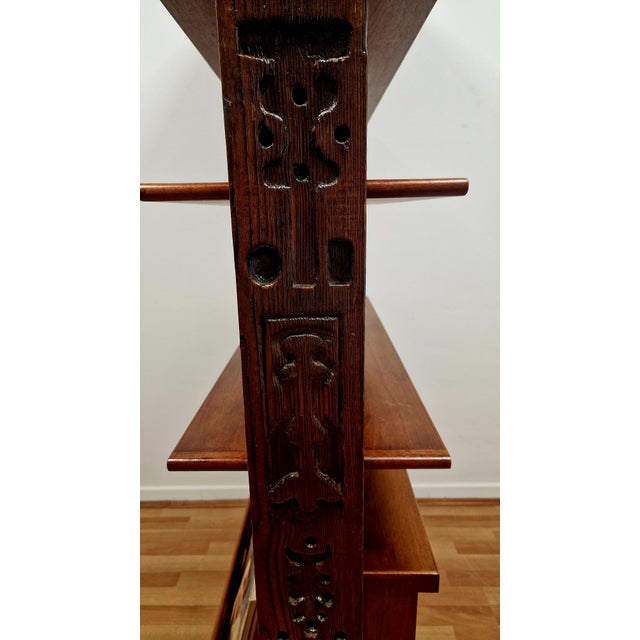 Entrance Divider in Teak, Italy, 1960s For Sale - Image 10 of 18