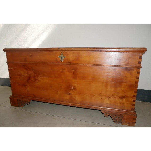 Antique Cherry Chest, 1890s For Sale - Image 15 of 16