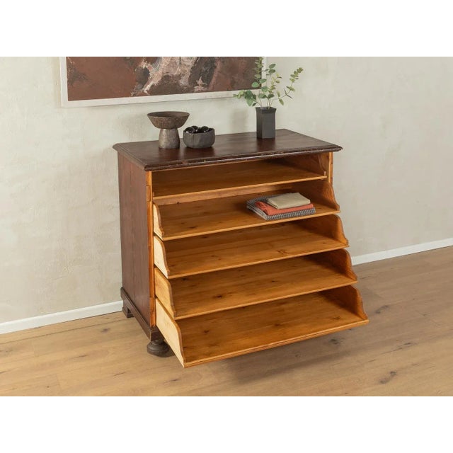Mid-Century Modern Vintage Bookcase, 1920s For Sale - Image 3 of 8