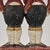 Metal Art Deco Cast Iron Double Footmen Doorstop by Hubley Anne Fish For Sale - Image 7 of 9