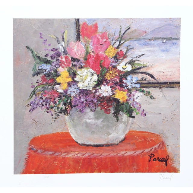 Flower Pot Suzanne Pascal American (1914) Offset Lithograph, signed and numbered in pencil Edition of 550 Image Size: 16 x...