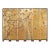 Chinese Export Flora and Fauna Gilt Coromandel Screen 8 Ft For Sale