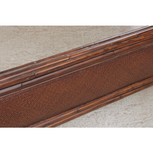 Thomasville Ernest Hemmingway Kilimanjuro King Size Bamboo Bed For Sale - Image 9 of 14