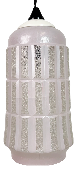 Vintage Glass Ceiling Light, 1970s