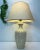 Mid-Century Modern Chinese Reticulated Porcelain Table Lamp, 1960s For Sale - Image 4 of 10