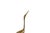Printmaking Materials Mid-Century Modern Leonard Brass Crane Figurines (12") For Sale - Image 7 of 15