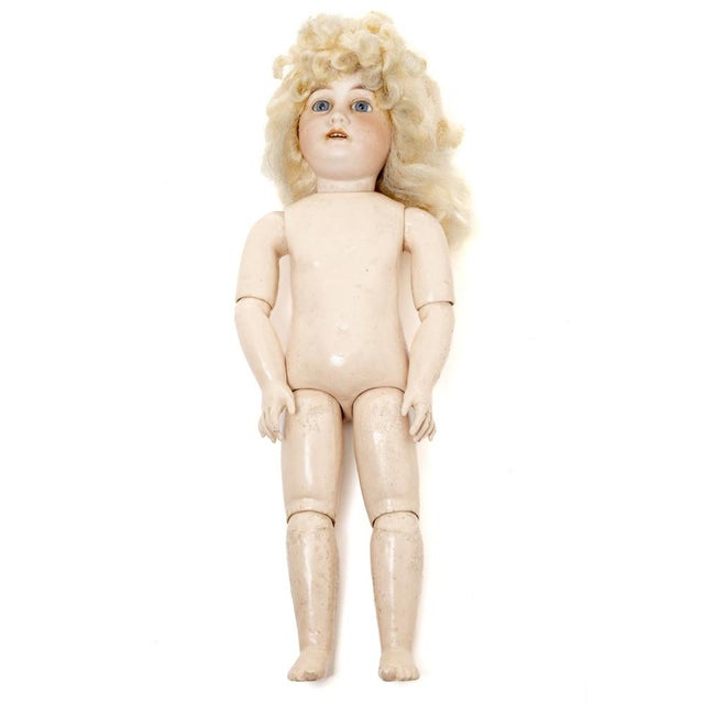 Beige Vintage Porcelain from Doll Gébruder Kulentz For Sale - Image 8 of 8