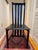 Charles Rennie Mackintosh 1980s Set of 4 Postmodern Black Wood and Leather Strap Dining Chairs For Sale - Image 4 of 12