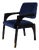 Arches Dining Chair in Navy Blue Cotton Velvet from Insidherland For Sale