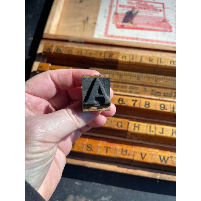 What an amazing, rare find! This is an Fulton Sign and Price Markers Set. It looks to be complete and in working order....