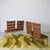 Doghe Model Chairs with Metal Structure and Brown Suede Seat from Metalarte, 1970s, Set of 4 For Sale - Image 6 of 9