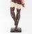 Josepha Standing Woman in a Red Dress Resin Sculpture For Sale - Image 4 of 14